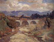 Franz Bischoff Arroyo Seco oil